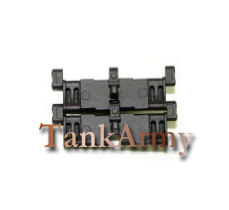 Leopard 2 A6 accessory track links for upper hull